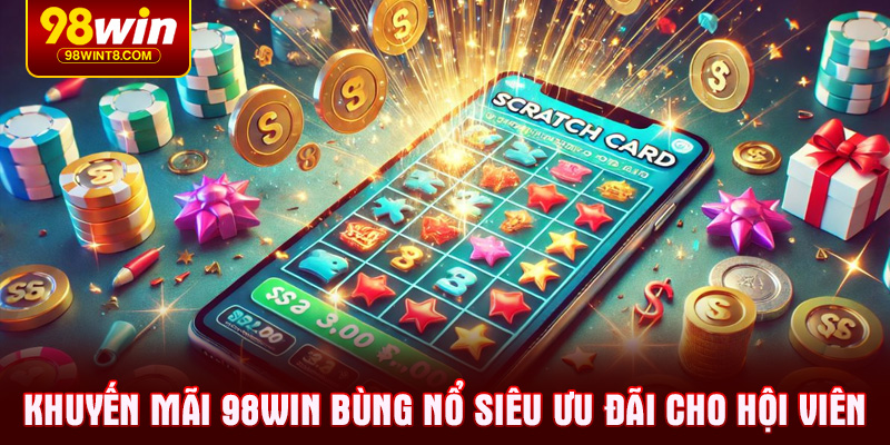 Khuyến mãi 98WIN bùng nổ siêu ưu đãi cho hội viên